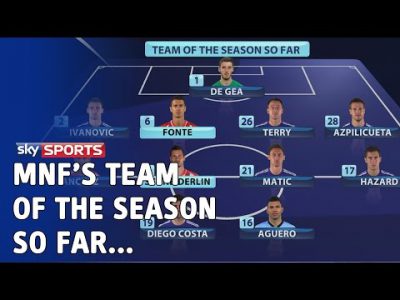 monday night football039s team of the season so far... 29th december 2014 youtube 14199294968n4gk