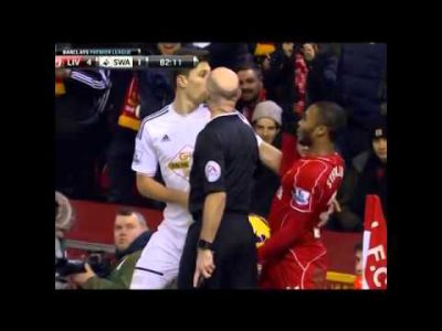 raheem sterling takes swipe at federico fernandez youtube 1419937552gn8k4