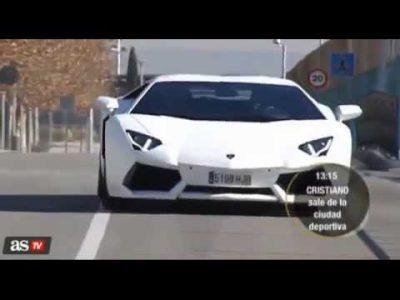cristiano ronaldo driving new car lamborghini aventador after training 28012015 youtube 14226157424gk8n