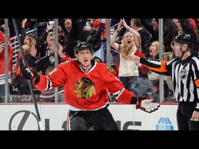 hossa ties it late with a low shot five hole youtube 1423736695g4kn8