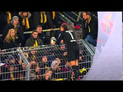 hummels and weidenfeller calm the angry bvb supporters after loss to augsburg youtube 1423137999gkn84