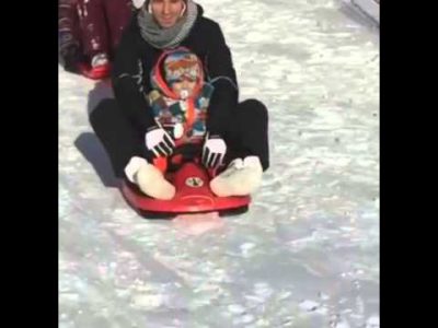 lionel messi amp antonella with his son in the snow youtube 14230486124kn8g