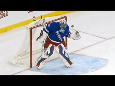 lundqvist heads puck down to his teammate youtube 1423037624kg8n4