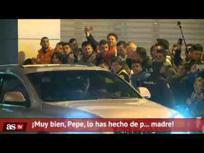 graves insultos a los jugadores del madrid a la salida del bernabu tras perder ante schalke 04 you 1426095141n84kg