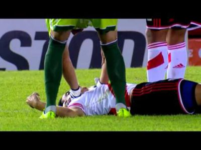 horrible clash between two river plate players youtube 14257183158k4ng