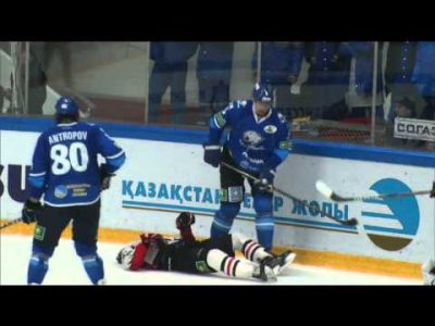 omsk039s captain sergei kalinin suffers scary head injury youtube 1425884599k84ng