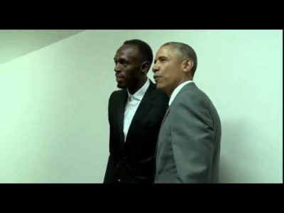 see what happens when president obama meets usain bolt in jamaica youtube 1428915309kng48