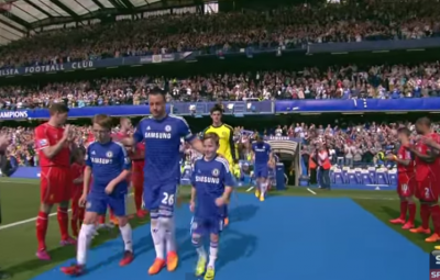 Liverpool give Chelsea the guard of honour at Stamford Bridge YouTube