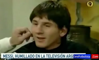 Messi es humillado en un programa de TV de Argentina • VIDEO INÉDITO YouTube