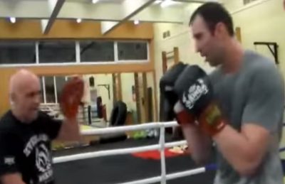Zdeno Chara box workout training