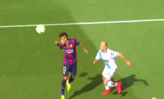 neymar amazing skills la coruna