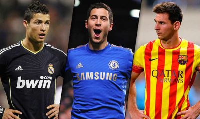 hazard messi ronaldo