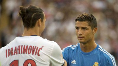 ibrahimovic ronaldo real madrid psg move transfer nogotiation