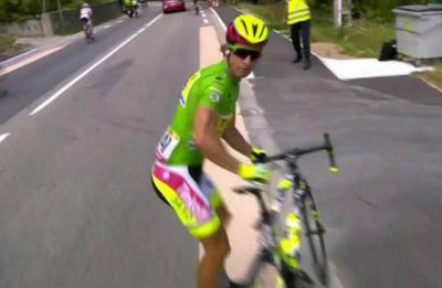sagan motorcycle tour de france
