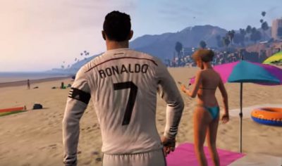 CRISTIANO RONALDO IN GTA V