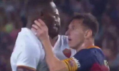 messi headbutt