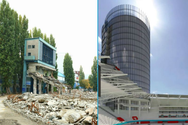 Fanúšikovia sa dočkali, na tehelnom poli sa začalo opäť stavať 1 stadion arena tehelne pole 387096