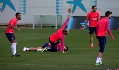 messi suarez neymar
