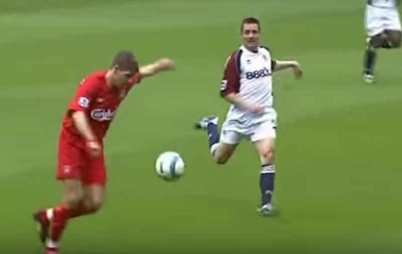 Video: Najkrajší gól kariéry Stevena Gerrarda 1 gerrard