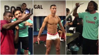 ronaldo manequine challenge