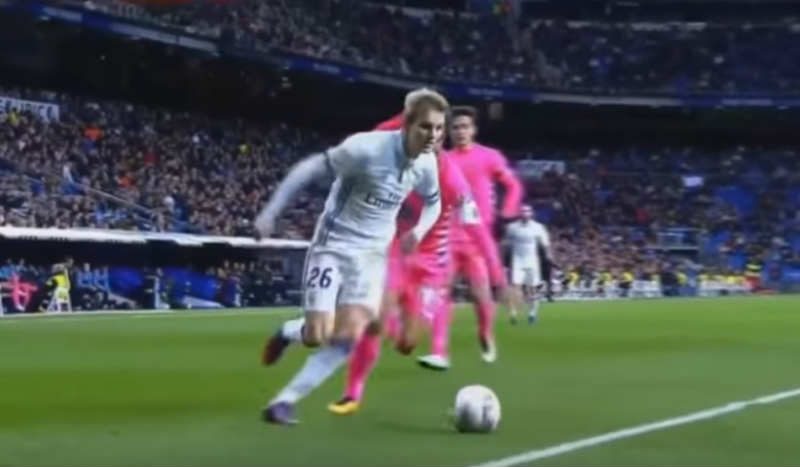 Zostrih akcií Martina Odegaarda pri debute v základnej zostave Realu Madrid 1 odegaard