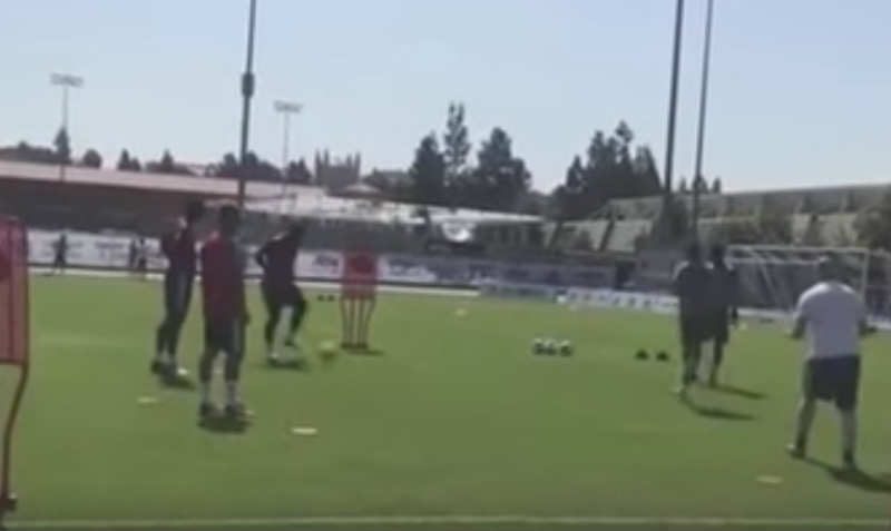 Lukaku s trapasom hneď na prvom tréningu, pozrite sa na ten prvý dotyk 1 lukaku