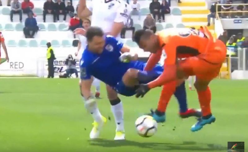 brutal faul