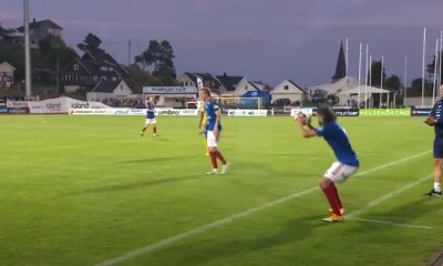 3 Genius throw in technique from Norway way of ball like nothing ever seen before