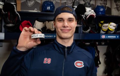slafkovsky first goal 1