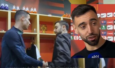 12 Bruno Fernandes Explains the Viral video with Cristiano Ronaldo YouTube