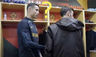 video BRUNO IGNORES CRISTIANO RONALDO