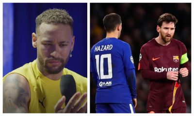 neymar hazard