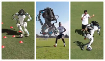 robot football